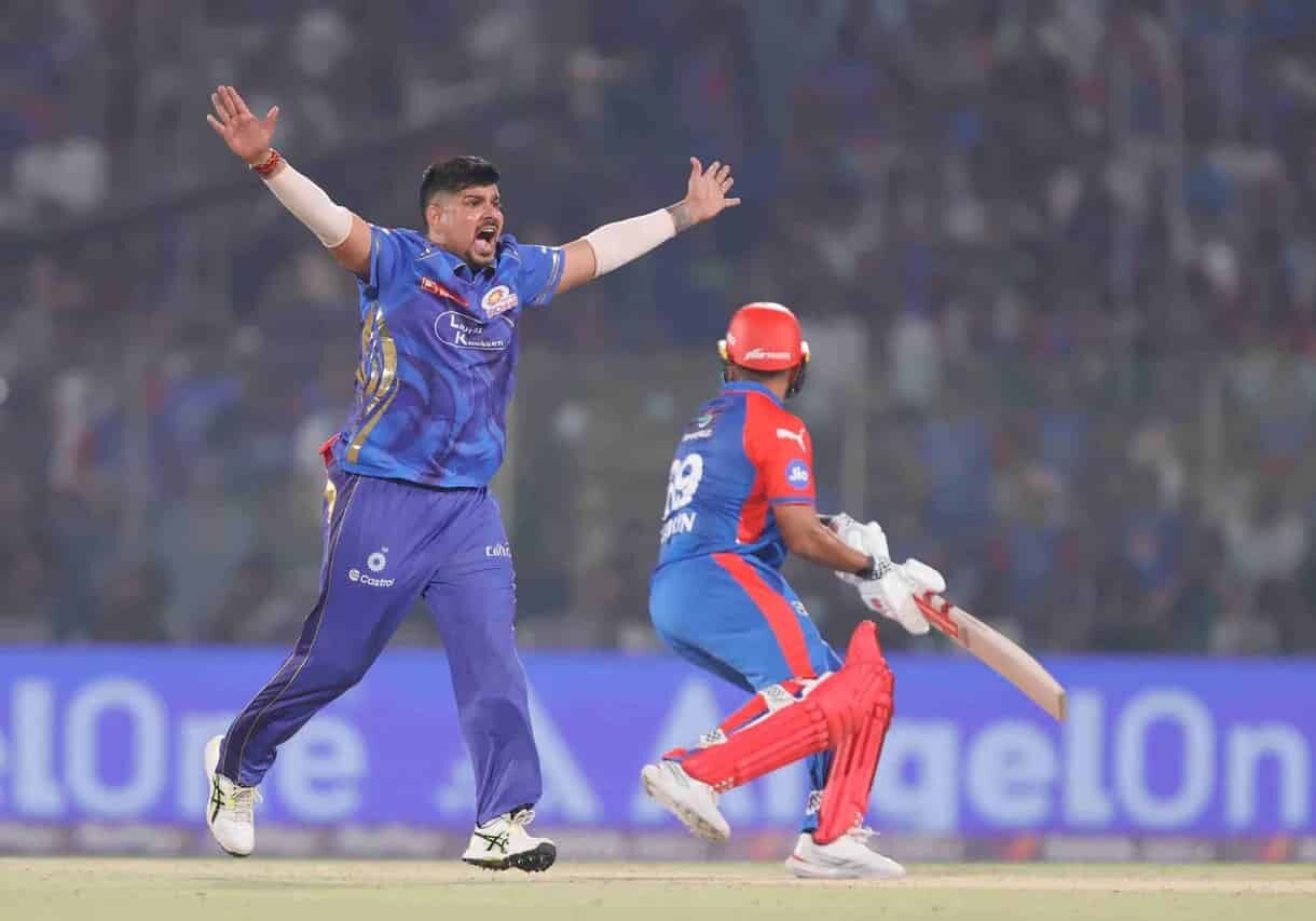 MI vs DC: Mumbai Indians Hold Nerve in Thriller, Beat Delhi Capitals by 12 Runs Karn Sharma