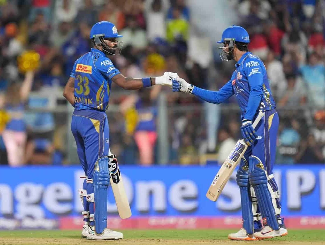 Hardik And Tilak Partnership