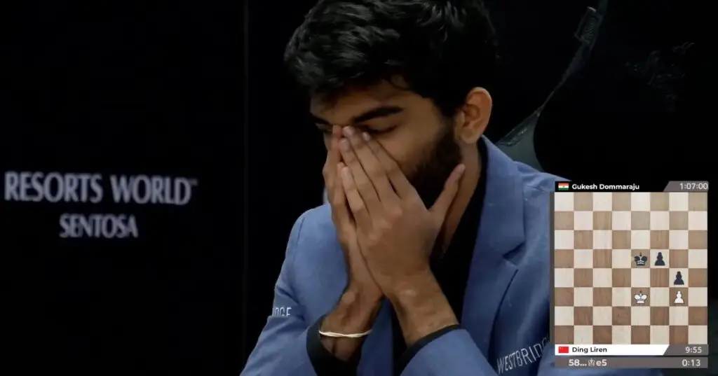 Gukesh wins the chess championship